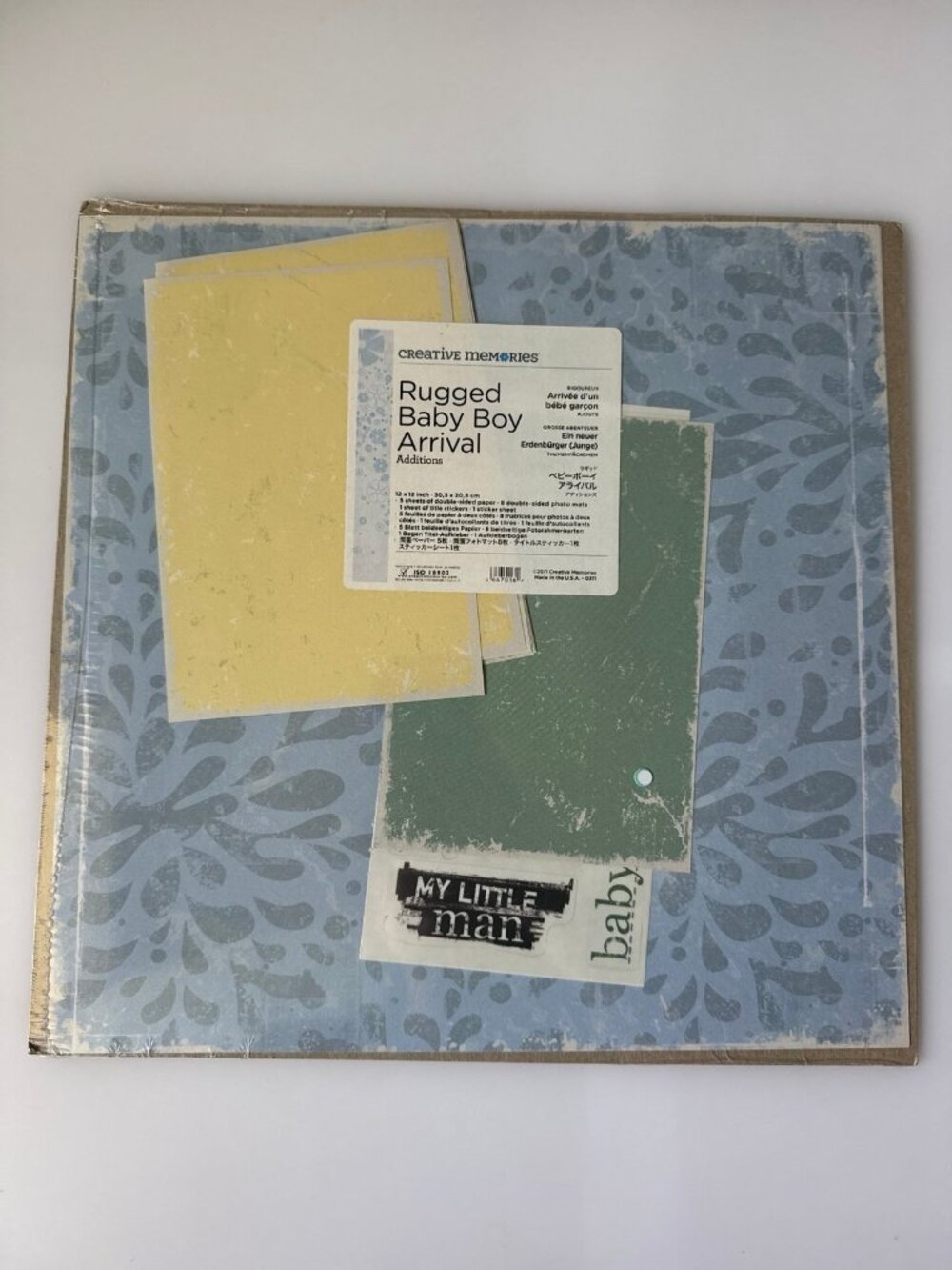 Creative memories Baby Boy Scrapbooking Set of 4 sealed new limited edition - Picture 10 of 10